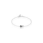 Bracelet marcella argent blanc oxyde de zirconium