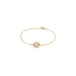 Bracelet maria - carmen plaqué or jaune oxyde de zirconium Bracelet maria - carmen plaqué or jaune oxyde de zirconium