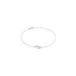 Bracelet marnie or blanc diamant