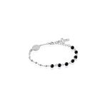 Bracelet maximus acier blanc onyx