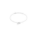 Bracelet narcisse dream argent blanc