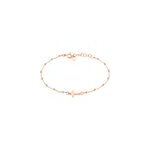 Bracelet opale argent rose