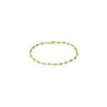Bracelet or bicolore maille marine ronde