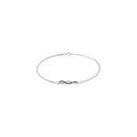 Bracelet or blanc maury saphirs diamants
