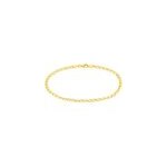Bracelet or jaune maille marine