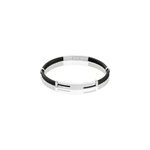 Bracelet oscar acier blanc