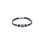 Bracelet paulette acier blanc