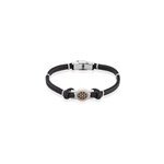 Bracelet paulette acier blanc
