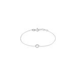 Bracelet peytone argent blanc