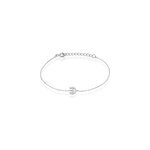 Bracelet philine argent blanc oxyde de zirconium