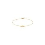 Bracelet plaqu� or raynal pierres artificielles