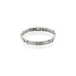 Bracelet raphal acier gris