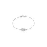 Bracelet sarah argent blanc