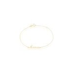 Bracelet saraya or jaune