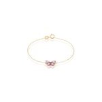 Bracelet sulivia papillon or jaune
