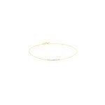 Bracelet tova or jaune perle