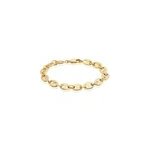 Bracelet william plaqu or jaune
