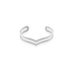 Bracelet wilna acier blanc