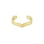 Bracelet wilna acier jaune