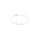 Bracelet winter sweetness argent blanc oxyde de zirconium