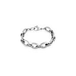 Bracelet yupiti acier blanc