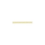 Cha; ne ixia maille gourmette diamantee or jaune