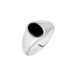 Chevalire amaurie argent blanc onyx
