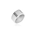 Chevalire luka argent blanc