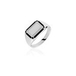 Chevalire manny argent blanc