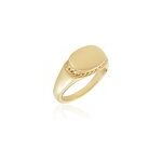 Chevalire plaqu or jaune nail