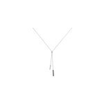 Collier ainhoaa or blanc diamant