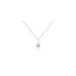 Collier amantine argent blanc oxyde de zirconium