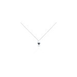 Collier anais or blanc perle de culture et oxyde de zirconium Collier anais or blanc perle de culture et oxyde de zirconium