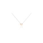 Collier argent bicolore toyo