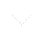Collier argent constantin argent blanc oxyde