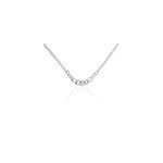 Collier argent blanc quintila