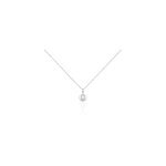 Collier argent eugenien oxydes de zirconium