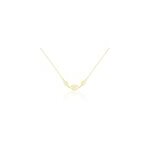 Collier artemisia or jaune