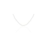 Collier baroque or jaune perle de culture