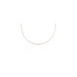 Collier baroque or jaune perle de culture