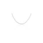 Collier baroque or jaune perle de culture