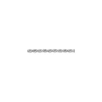 Collier cacilda maille corde argent blanc