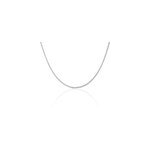 Collier casper argent blanc