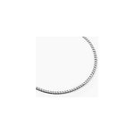 Collier casper argent blanc