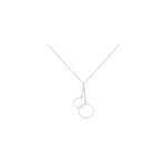 Collier chayann argent blanc