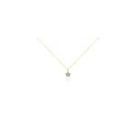 Collier chirine etoile or jaune