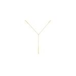 Collier eilish acier jaune