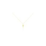 Collier fee or jaune