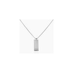 Collier fierro acier blanc