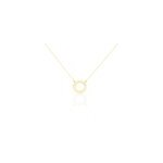 Collier florent or jaune